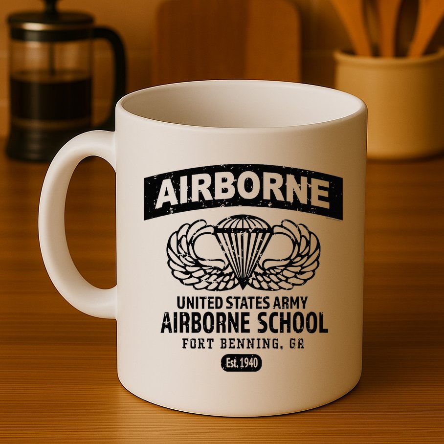 Army Airborne School Fort Benning Ga Mug