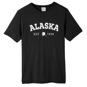 Awesome Alaska Shirt Alaska Est Map 1959 Sports Tall Fusion ChromaSoft Performance T-Shirt