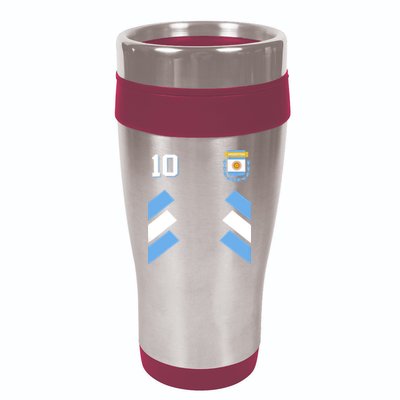 Awesome Argentina Soccer Argentinian Football Retro 10 Gift 16oz Travel Tumbler