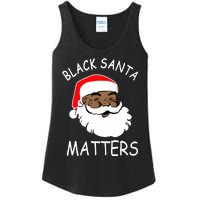 African American Santa Black Matters Christmas Pajama Family Ladies Essential Tank