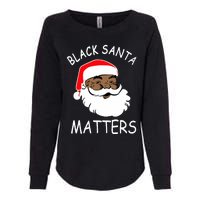 African American Santa Black Matters Christmas Pajama Family Womens California Wash Sweatshirt