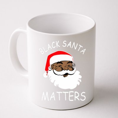 African American Santa Black Matters Christmas Pajama Family Coffee Mug