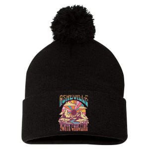 Asheville Pom Pom 12in Knit Beanie