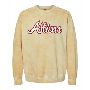 Atliens Atlanta Script Colorblast Crewneck Sweatshirt