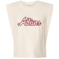 Atliens Atlanta Script Garment-Dyed Women's Muscle Tee