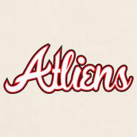 Atliens Atlanta Script Garment-Dyed Women's Muscle Tee