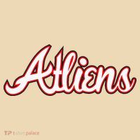 Atliens Atlanta Script Drawstring Bag