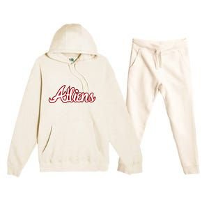 Atliens Atlanta Script Premium Hooded Sweatsuit Set