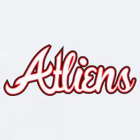 Atliens Atlanta Script Sueded Cloud Jersey T-Shirt