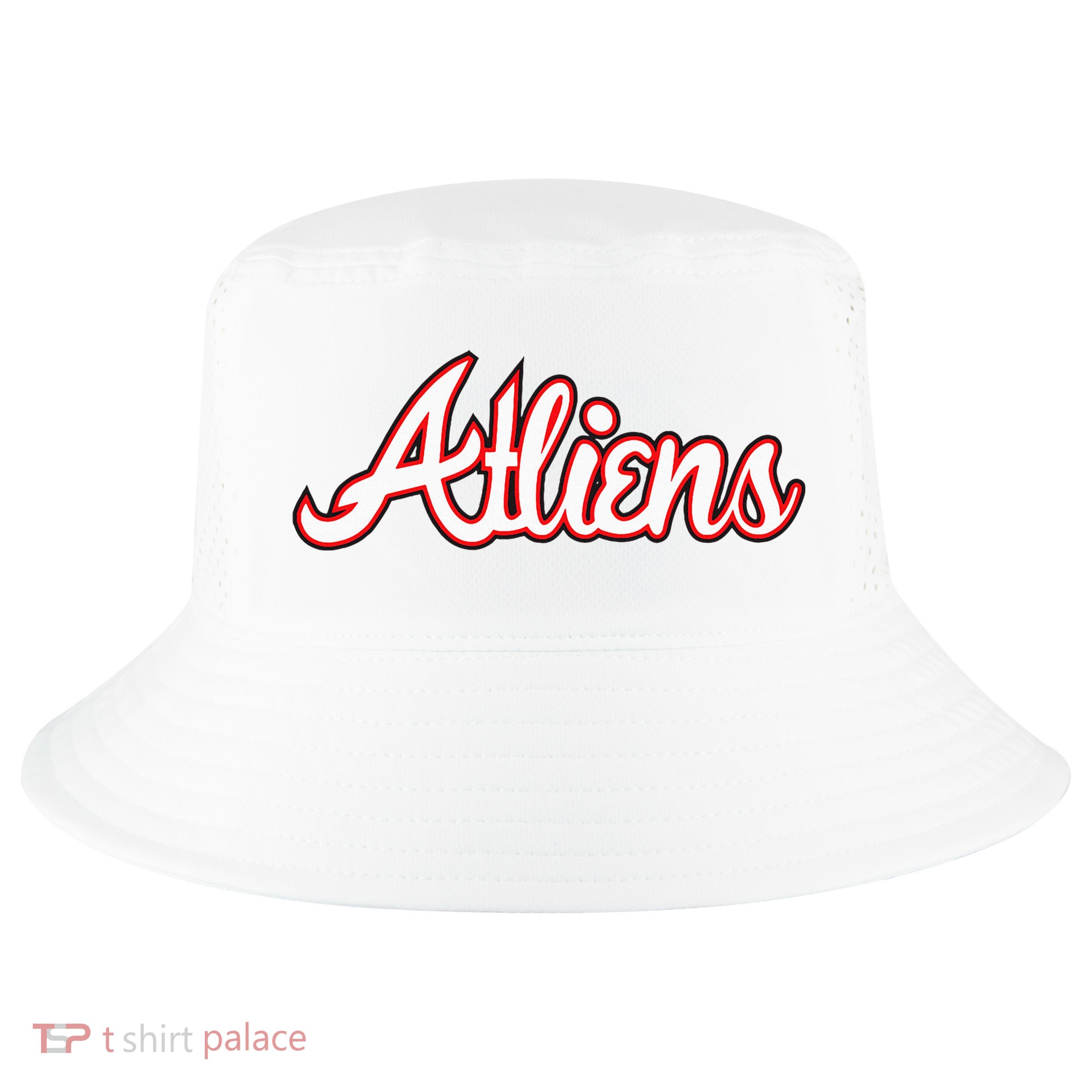 Atliens Atlanta Script Cool Comfort Performance Bucket Hat