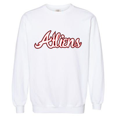 Atliens Atlanta Script Garment-Dyed Sweatshirt