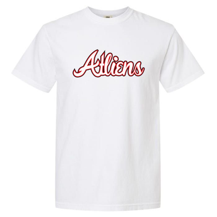 Atliens Atlanta Script Garment-Dyed Heavyweight T-Shirt