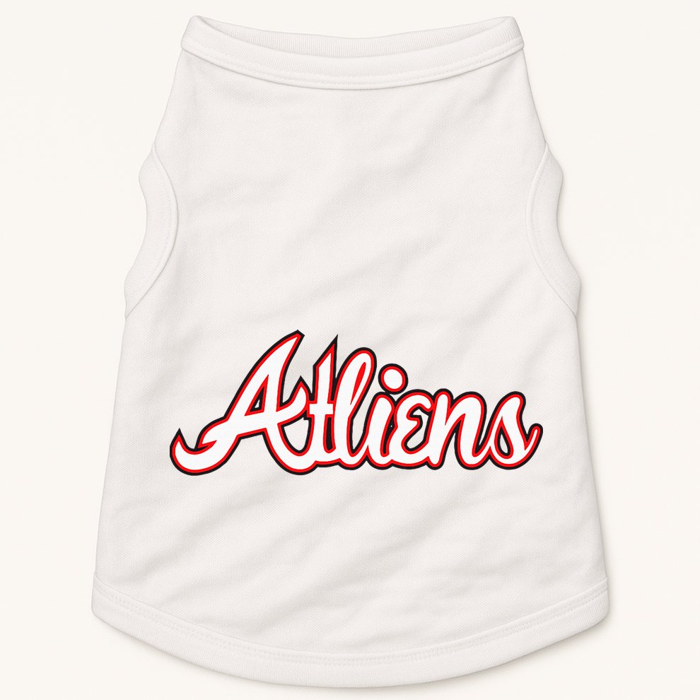 Atliens Atlanta Script Doggie Tank