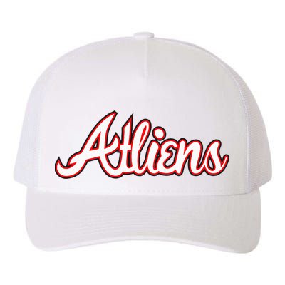 Atliens Atlanta Script Yupoong Adult 5-Panel Trucker Hat