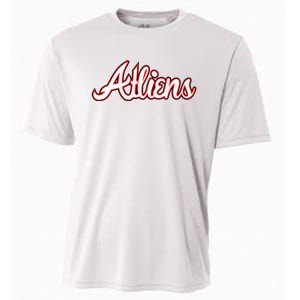 Atliens Atlanta Script Cooling Performance Crew T-Shirt