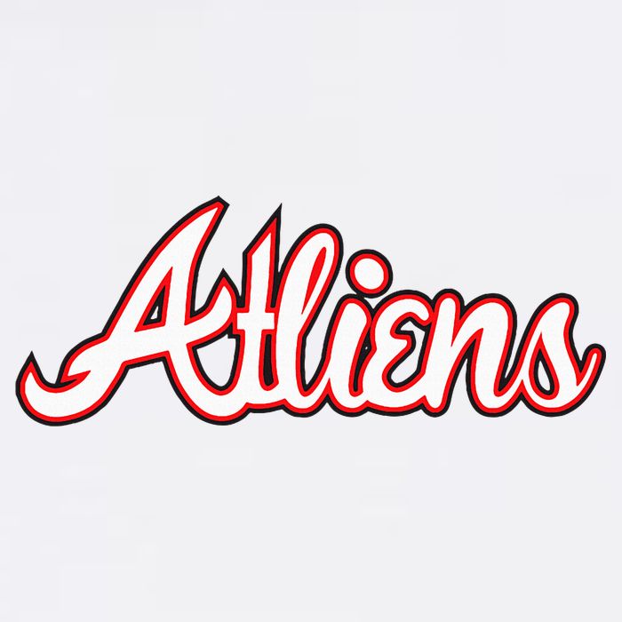 Atliens Atlanta Script Sustainable Bucket Hat
