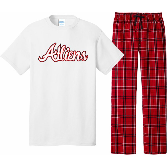 Atliens Atlanta Script Pajama Set