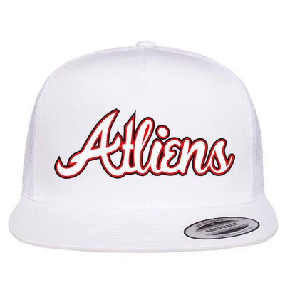 Atliens Atlanta Script Flatbill Hat