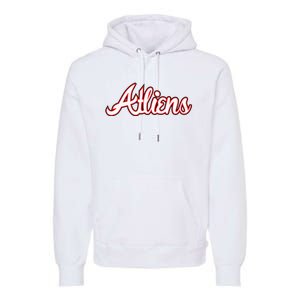 Atliens Atlanta Script Premium Hoodie