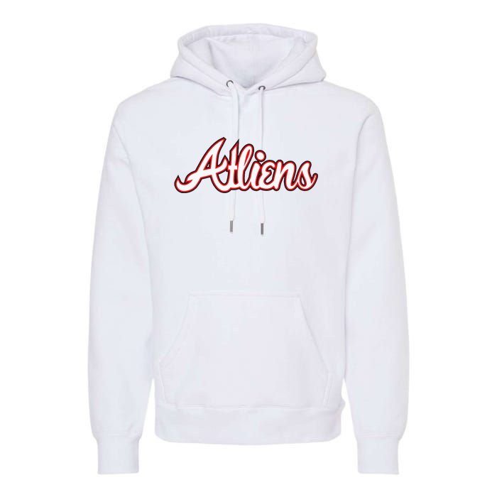 Atliens Atlanta Script Premium Hoodie