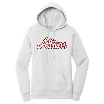 Atliens Atlanta Script Women's Pullover Hoodie