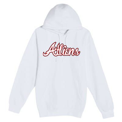Atliens Atlanta Script Premium Pullover Hoodie