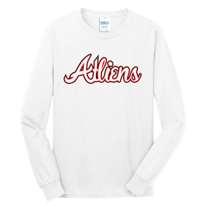 Atliens Atlanta Script Tall Long Sleeve T-Shirt