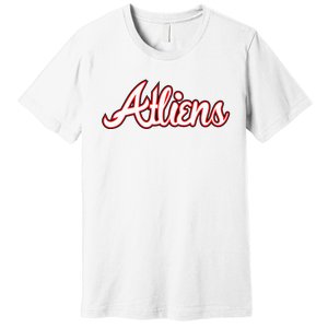 Atliens Atlanta Script Premium T-Shirt