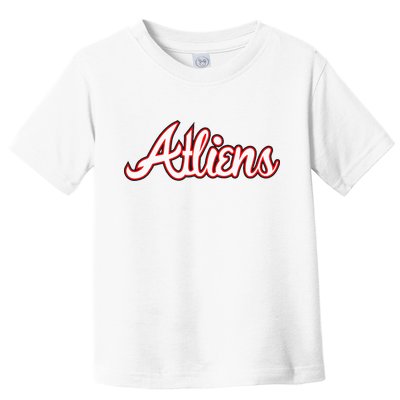 Atliens Atlanta Script Toddler T-Shirt