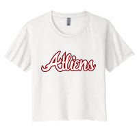 Atliens Atlanta Script Crop Top
