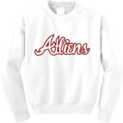 Atliens Atlanta Script Kids Sweatshirt