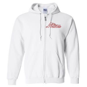 Atliens Atlanta Script Full Zip Hoodie