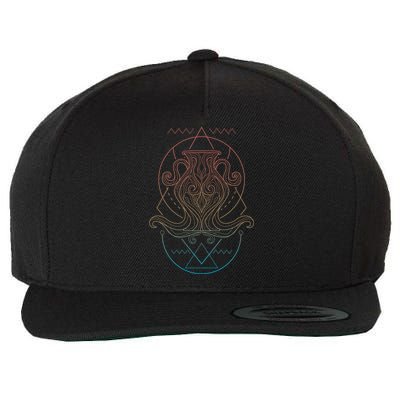 Aquarius Astrological Spiritual Zodiac Sign Cool Gift Wool Snapback Cap