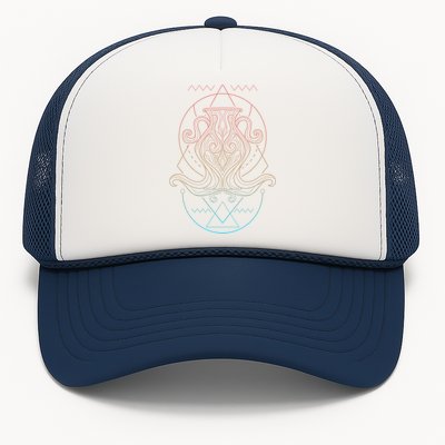 Aquarius Astrological Spiritual Zodiac Sign Cool Gift Trucker Hat