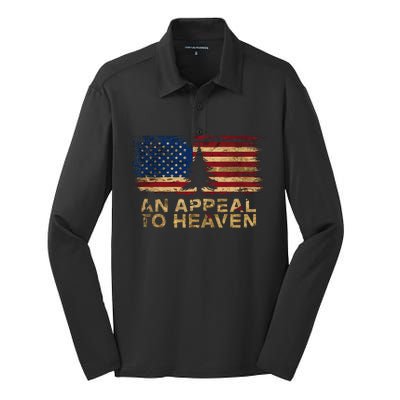 An Appeal To Heaven Patriotic And Inspirational Silk Touch Performance Long Sleeve Polo