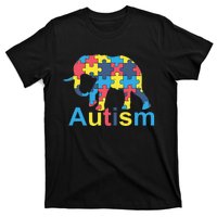 Autism Awareness Tees Elephant Puzzle T-Shirt