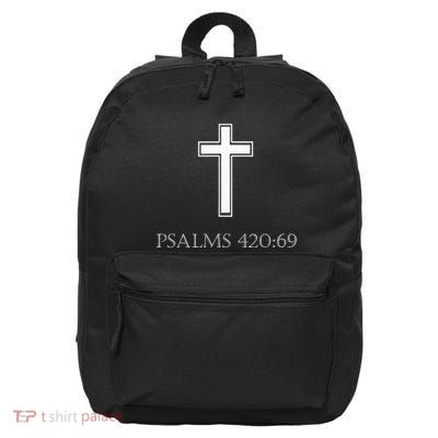 69 Funny Christian Atheist Bible Scripture 16 in Basic Backpack