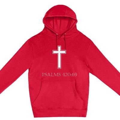 69 Funny Christian Atheist Bible Scripture Premium Pullover Hoodie