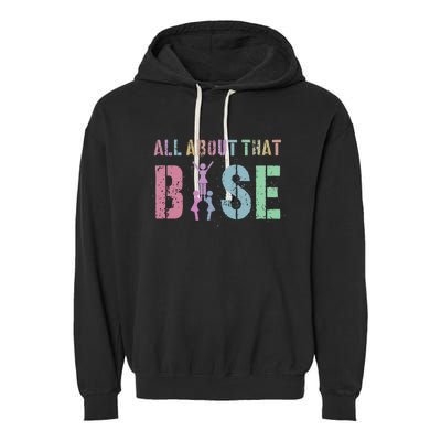 ALL ABOUT THAT BASE Purple Cheer Squad Garment-Dyed Fleece Hoodie