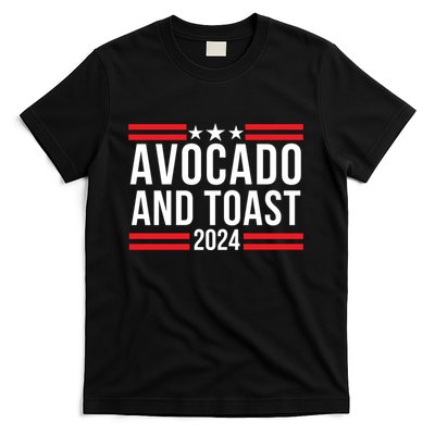 Avocado And Toast 2024 Healthy Foodie Political Election T-Shirt