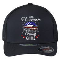 All American Trump Girl Flexfit Unipanel Trucker Cap