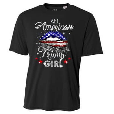 All American Trump Girl Cooling Performance Crew T-Shirt