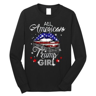 All American Trump Girl Long Sleeve Shirt