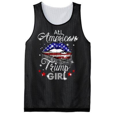 All American Trump Girl Mesh Reversible Basketball Jersey Tank