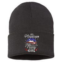 All American Trump Girl Sustainable Knit Beanie