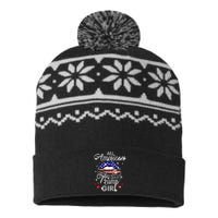 All American Trump Girl USA-Made Snowflake Beanie