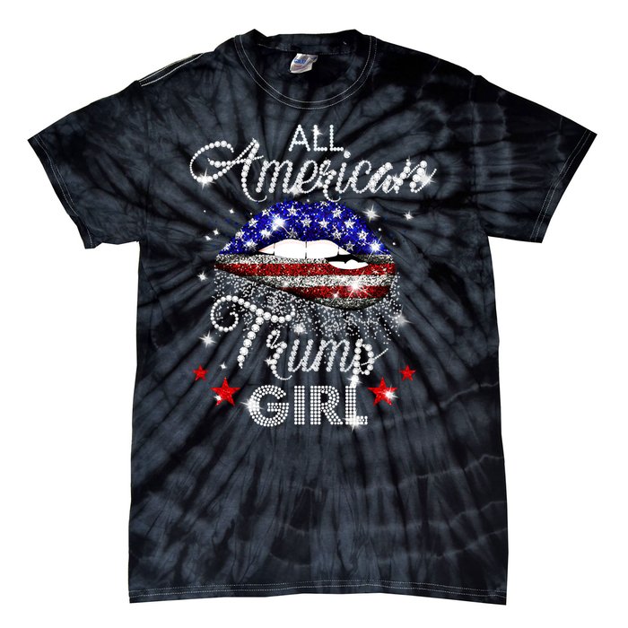 All American Trump Girl Tie-Dye T-Shirt