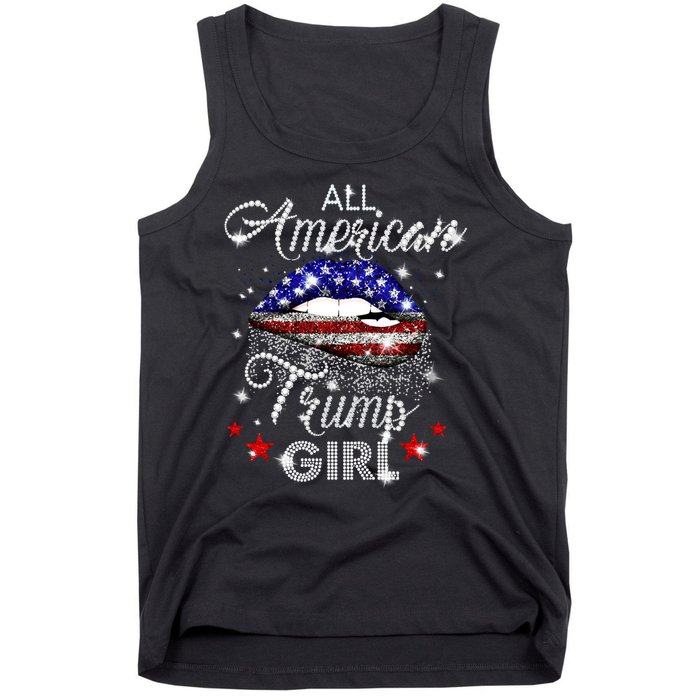 All American Trump Girl Tank Top