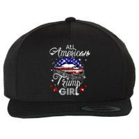 All American Trump Girl Wool Snapback Cap