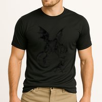 Alice And The Jabberwocky Alice In Wonderland Vintage Art Performance Shirt